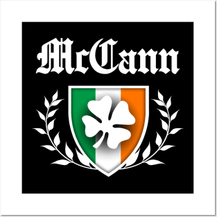 McCann Shamrock Crest Posters and Art